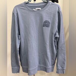 New Goodfellow & Co. Sweatshirt Blue With embroidered wave logo. Size L